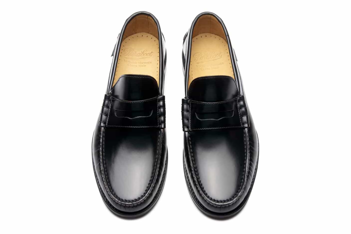 Paraboot Columbia Loafer Schwarz Boxcalf Glattleder