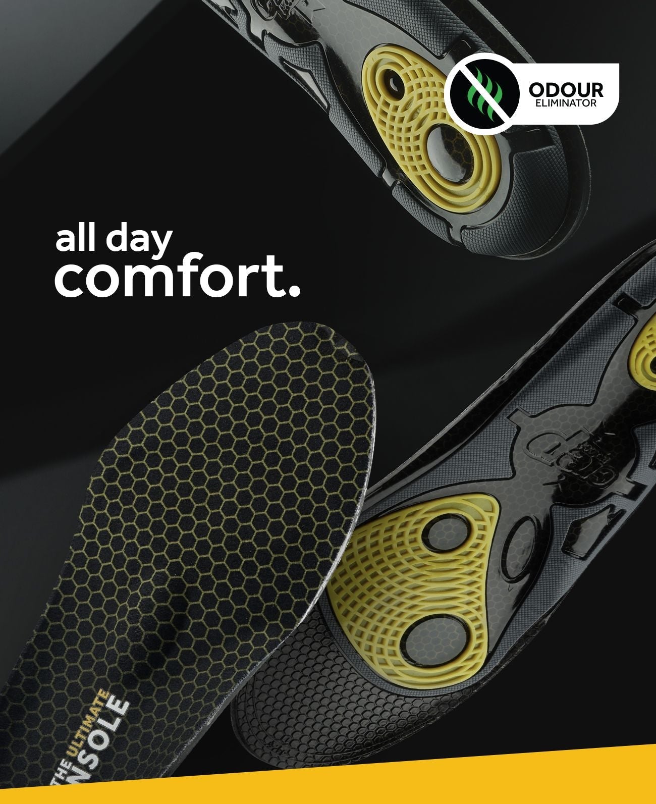 Crep Protect Insoles Gel Einlegesohlen EU 42,5-44 mit Dämpfung