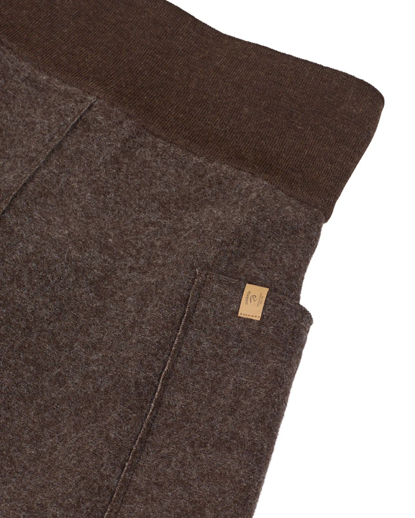 Ivanhoe Lily Damen Wollrock Chocolate 38 Filzwolle