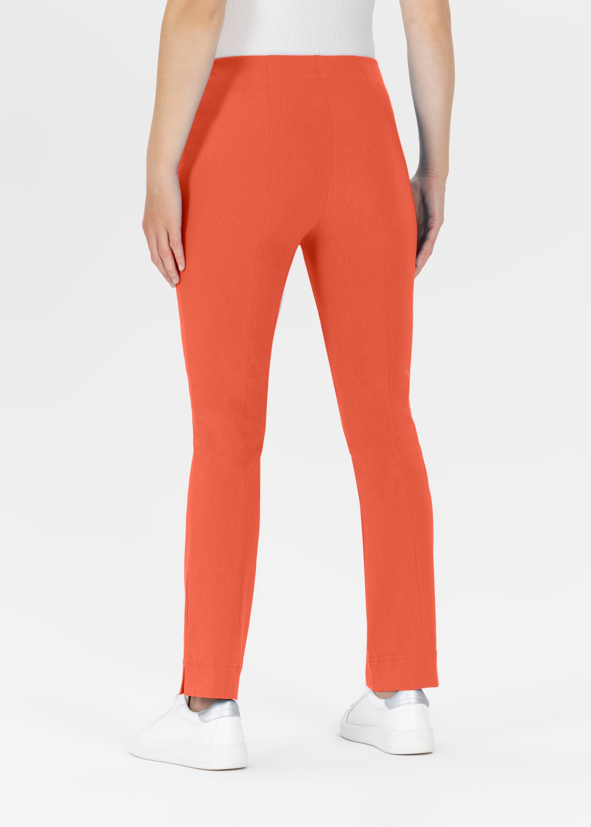 Stehmann Ina-740 7/8-Hose coral Bengaline Stretch