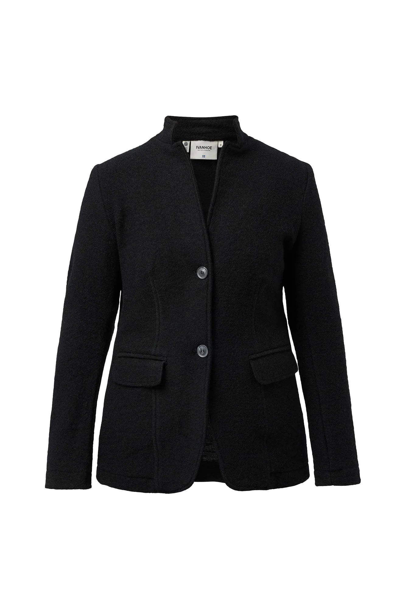 Ivanhoe Hyltan Jacke Black Gr.38 Filzwolle