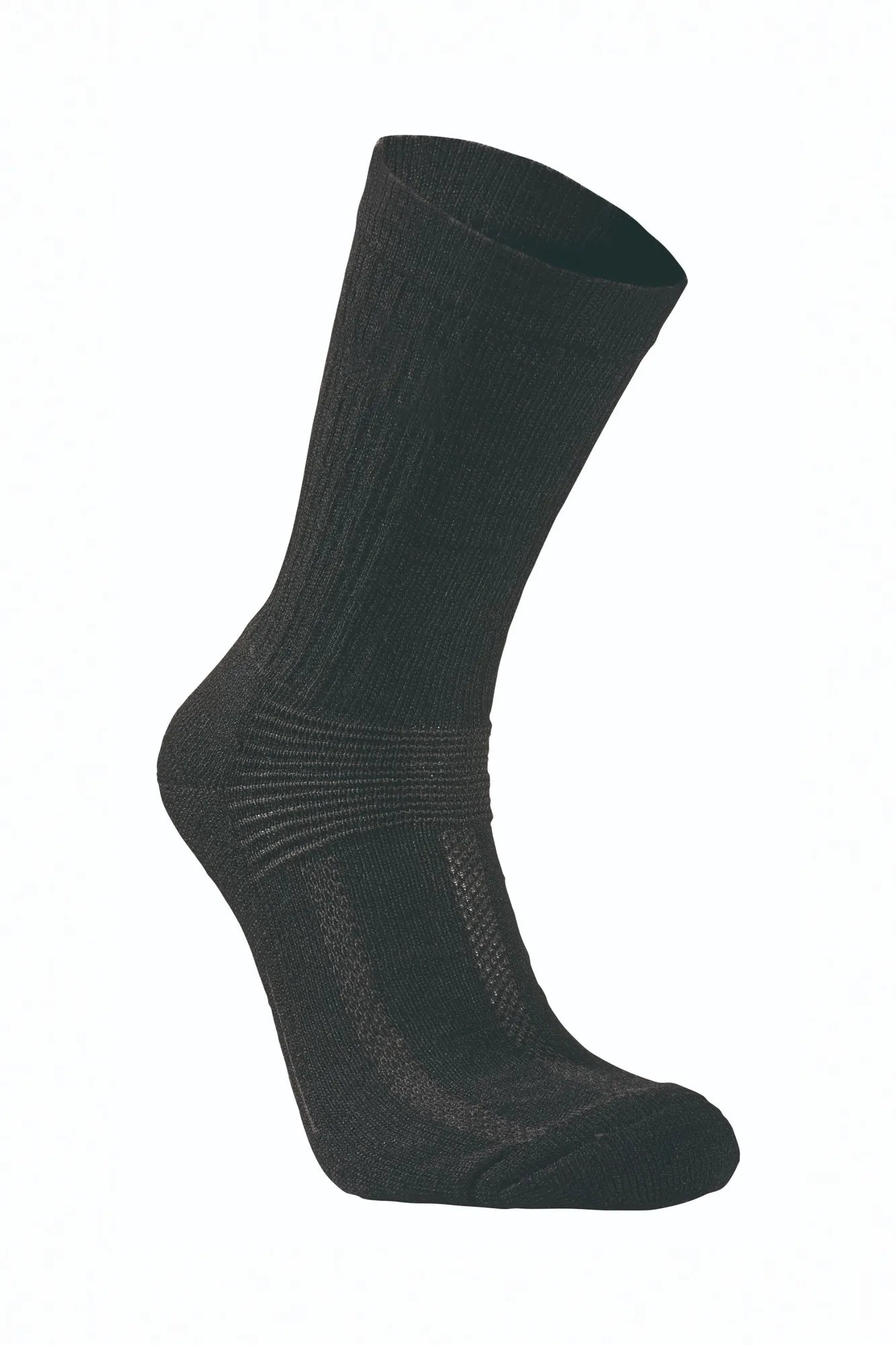 Ivanhoe Wool Sock Trekk Wandersocken Black Frottee