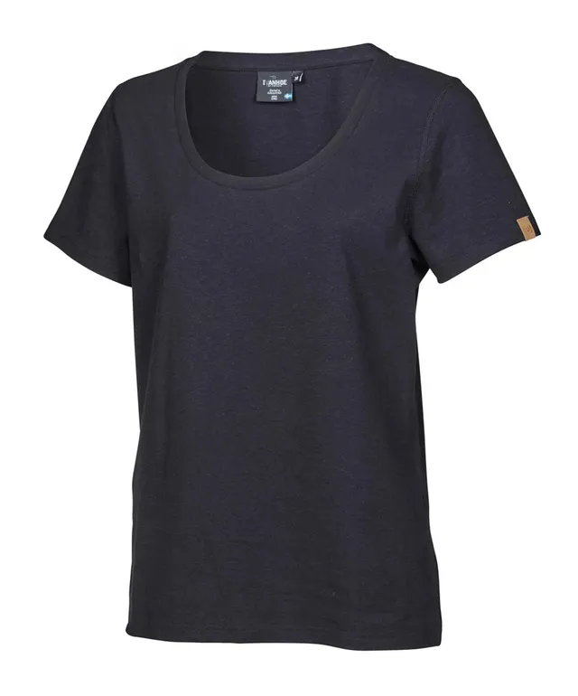 Ivanhoe GY Henny Hemp T-Shirt Black Bio-Baumwolle