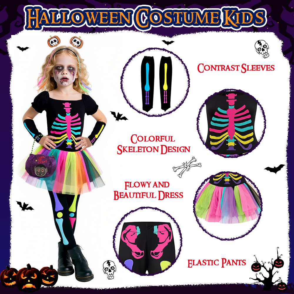 YYDSXK Skelett Kinderkostüm 120 Halloween Cosplay