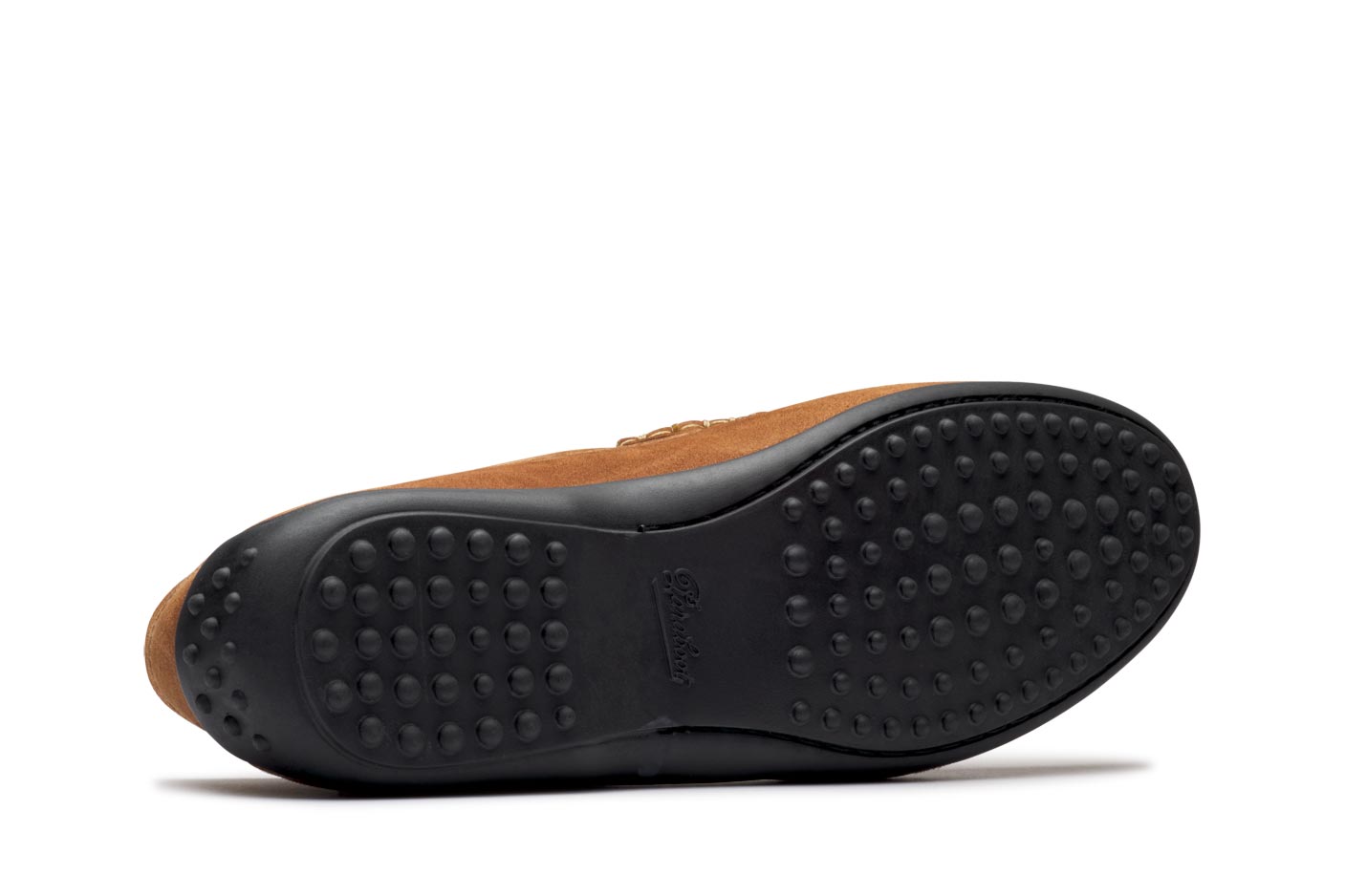 Paraboot Cabrio Damier Loafer Velours Braun-Schwarz Leder