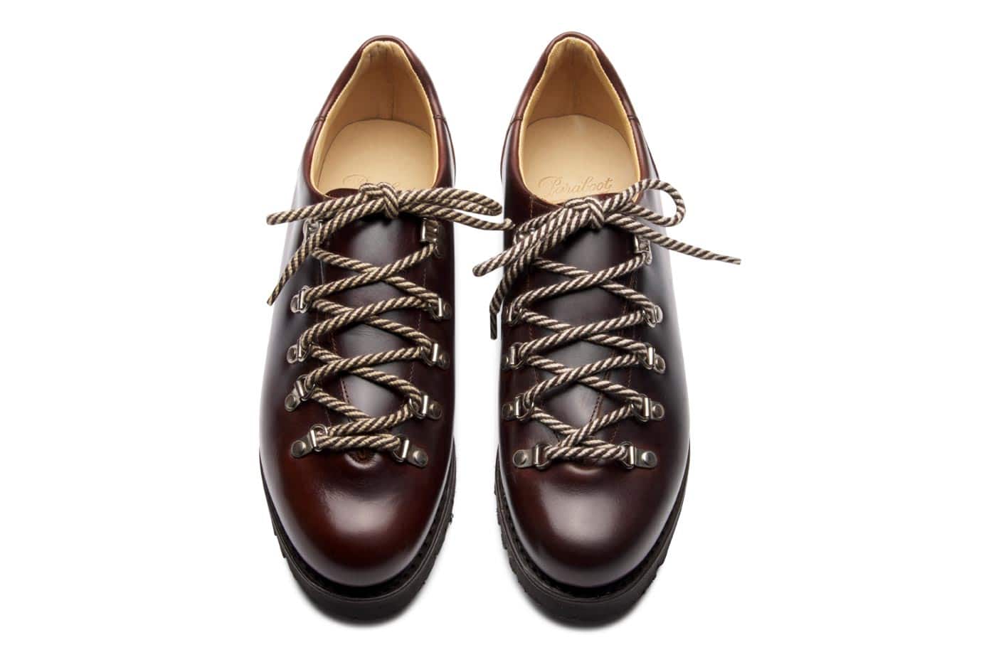 Paraboot Clusaz Jannu Derby Braun Ecorce Lisse