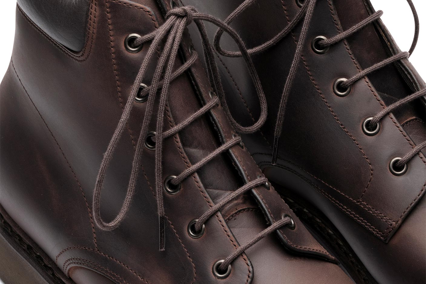 Paraboot Bergerac Stiefelette Marron-Nubuck braun