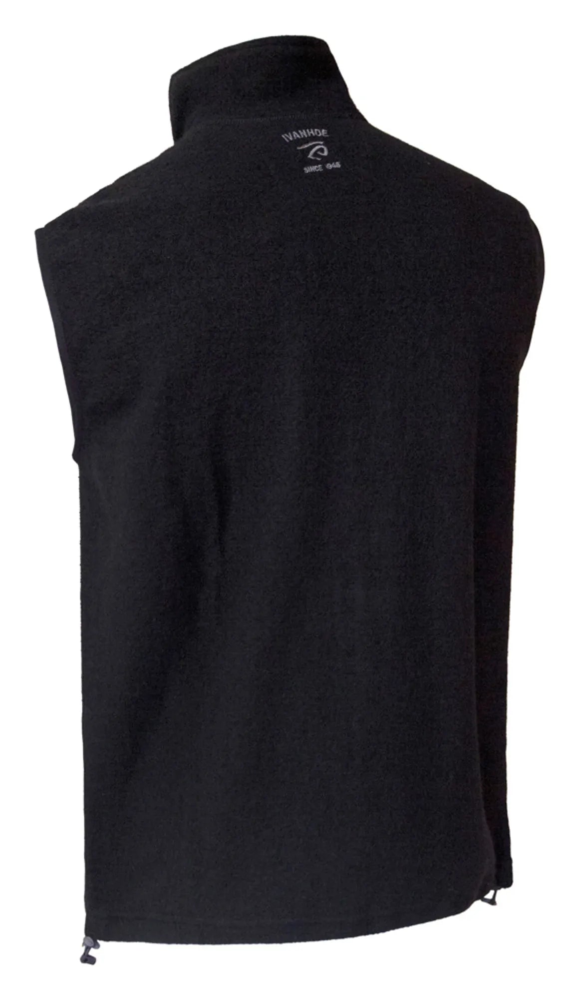 Ivanhoe Kurre Vest Wollweste Schwarz S – Herren 350 g/m²