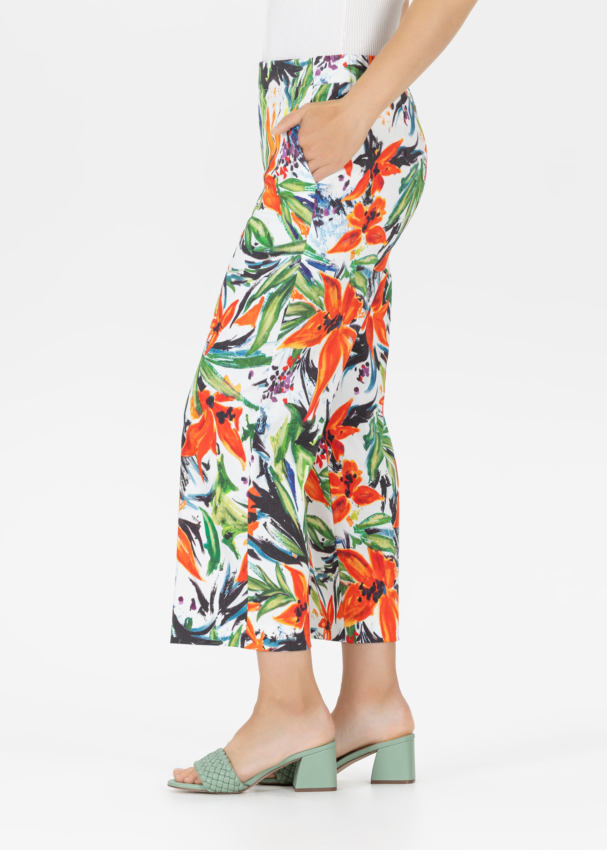 Stehmann Fenja 6/8 Culotte bunt Print Sommer