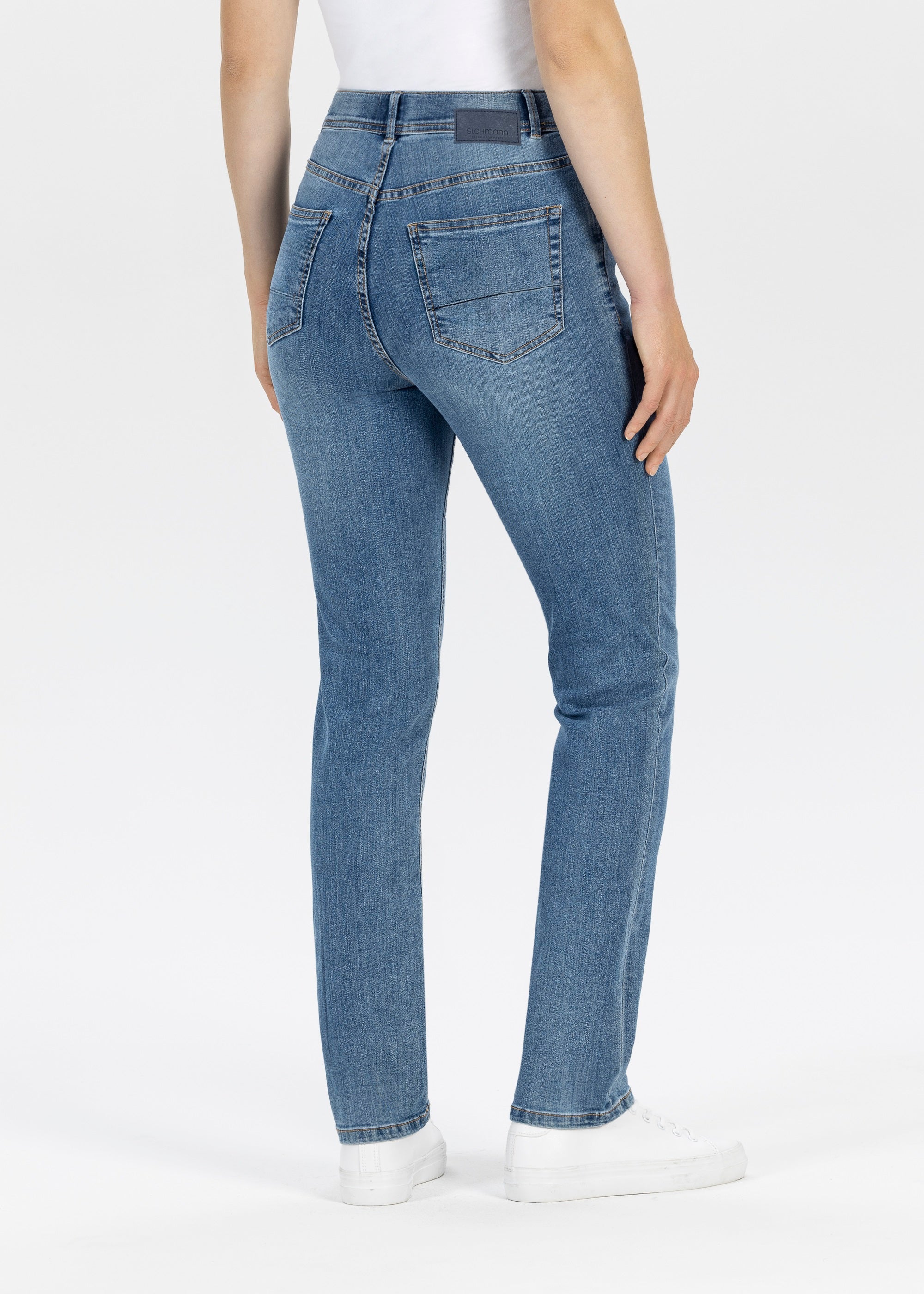 Stehmann Melli Powerstretch Denim Jeans frozy cobalt 34-48