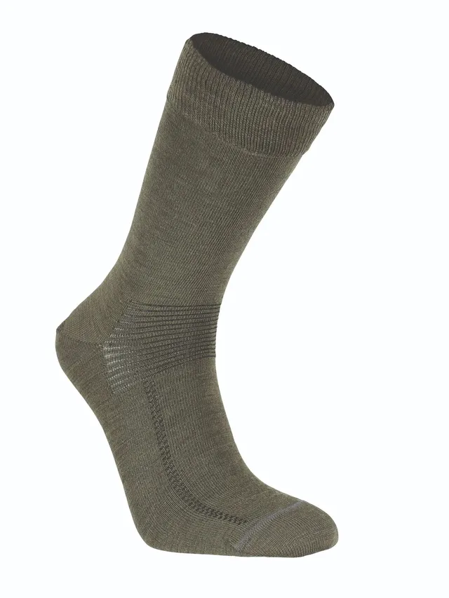 Ivanhoe Wool Sock Wollsocken Loden Green 90% Merino