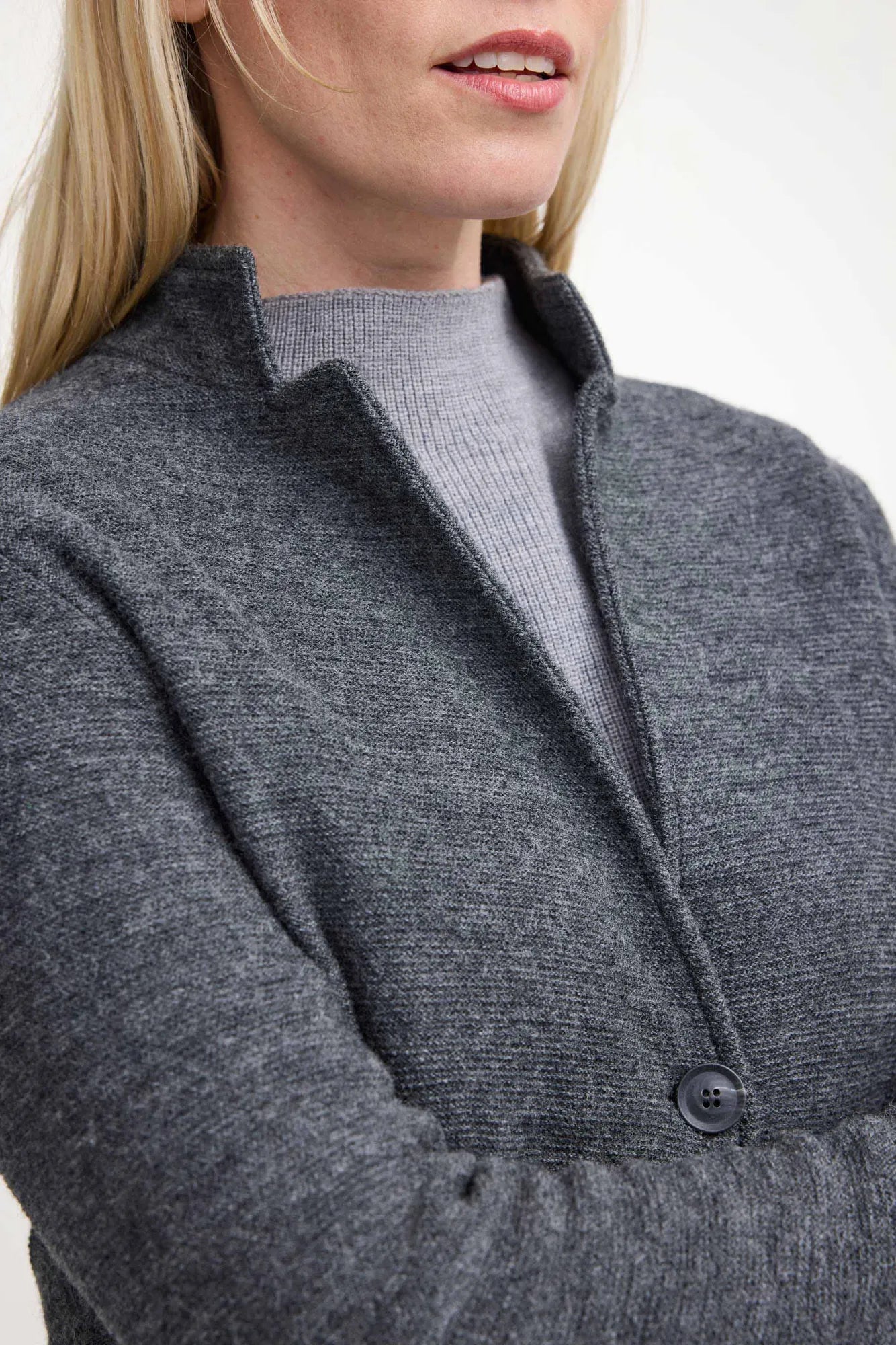 Ivanhoe GY Hyltan Wollblazer Grey 100% Filzwolle