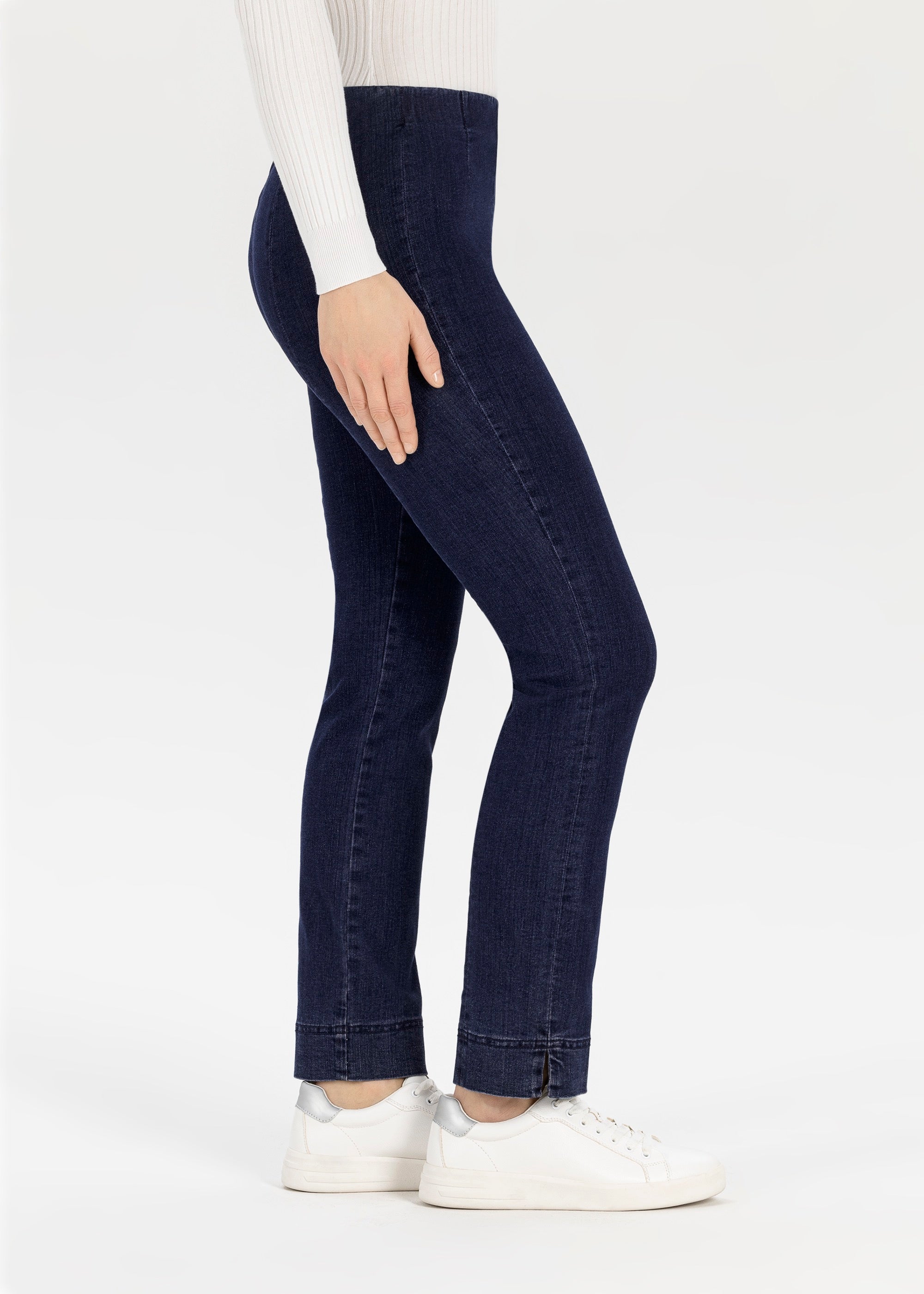 Stehmann Ina 7/8-Jeans dark eclipse Powerstretch-Denim