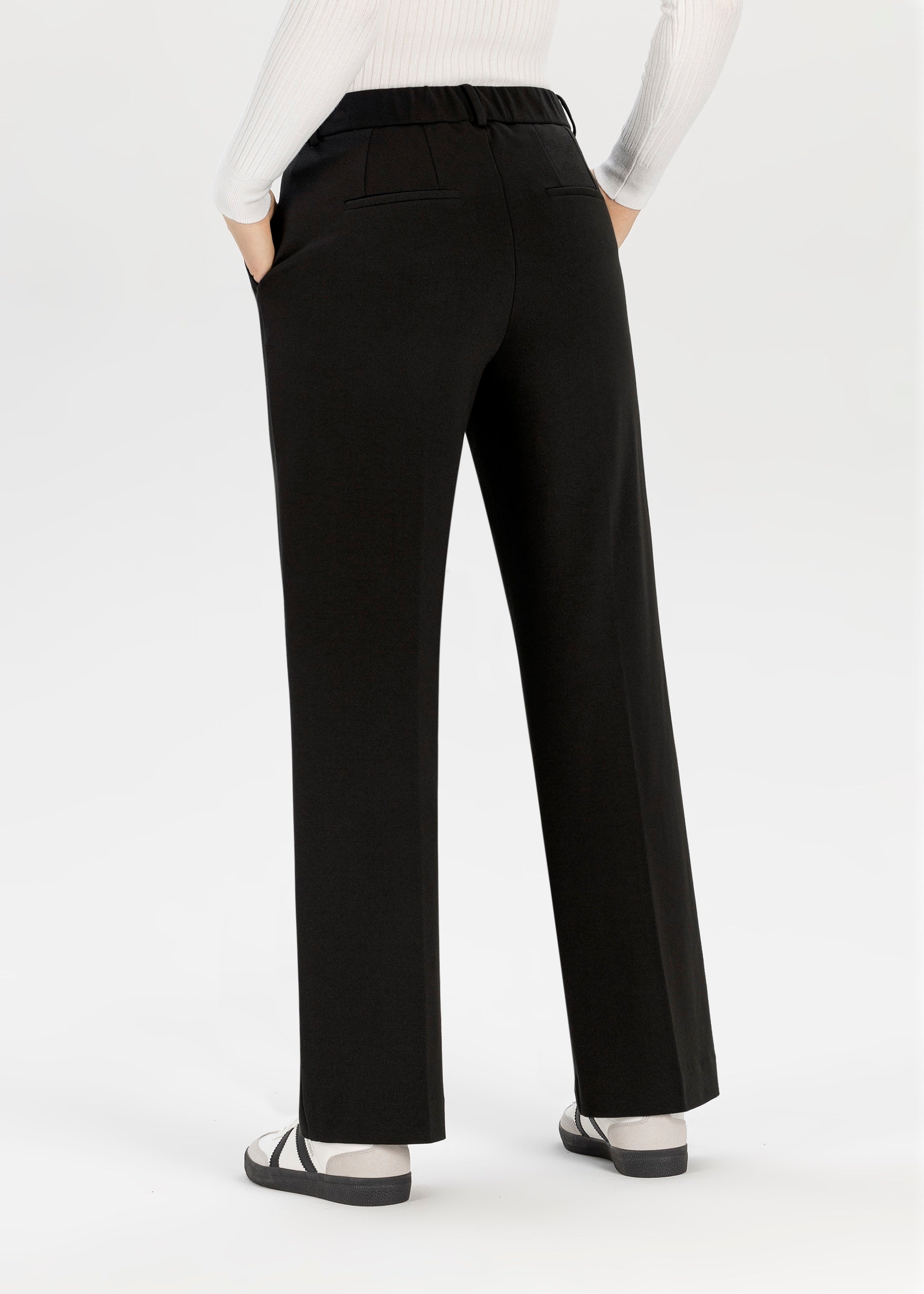 Stehmann Fenja Culotte schwarz Viskose-Jersey