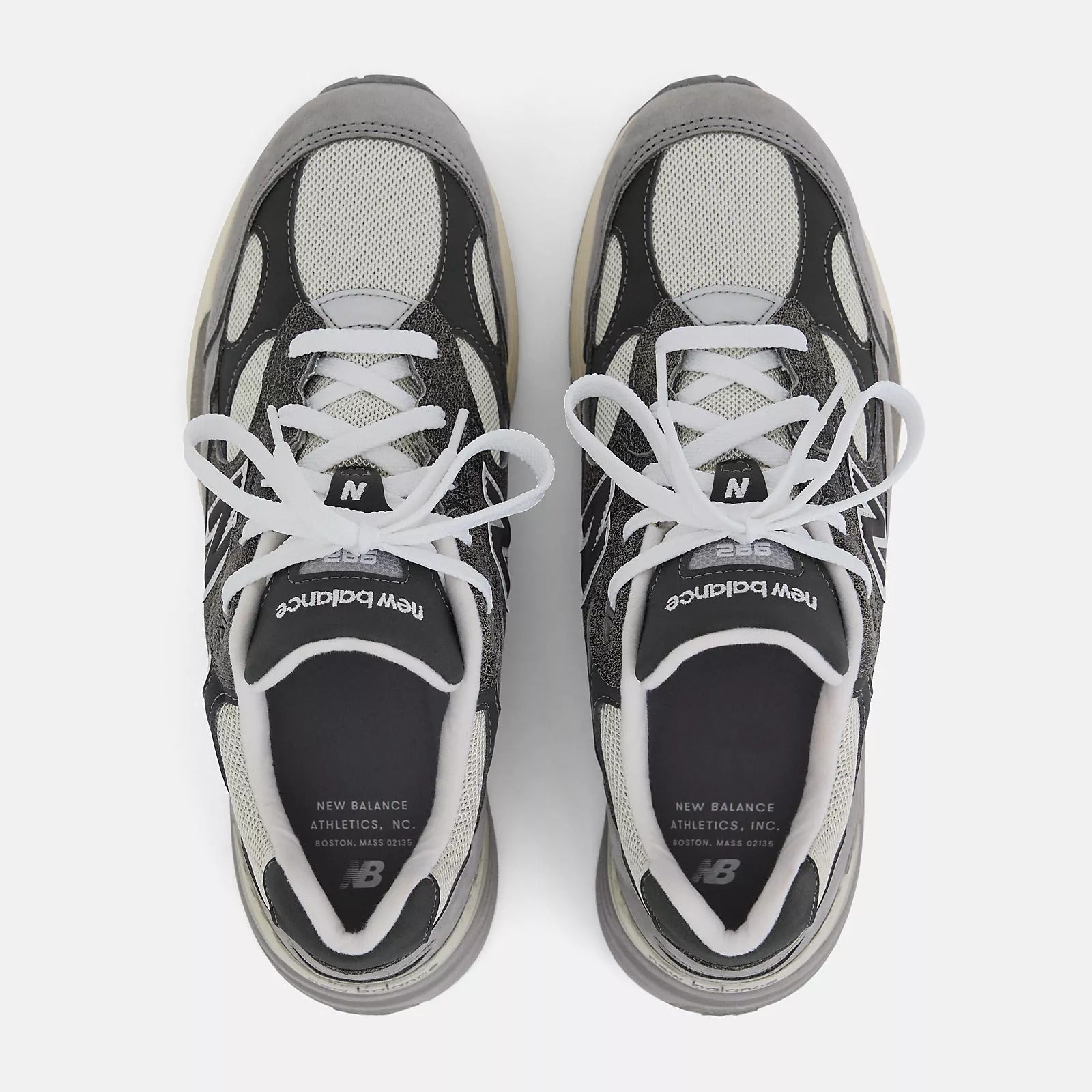 New Balance 992 Sneaker Shadow Grey Mesh ABZORB