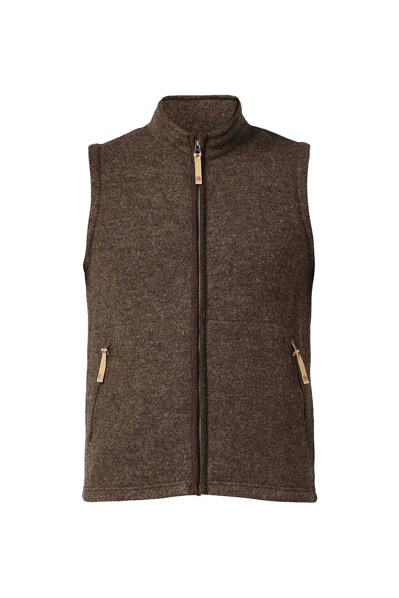 Ivanhoe NLS Barley Weste Chocolate Herren 100% Wolle