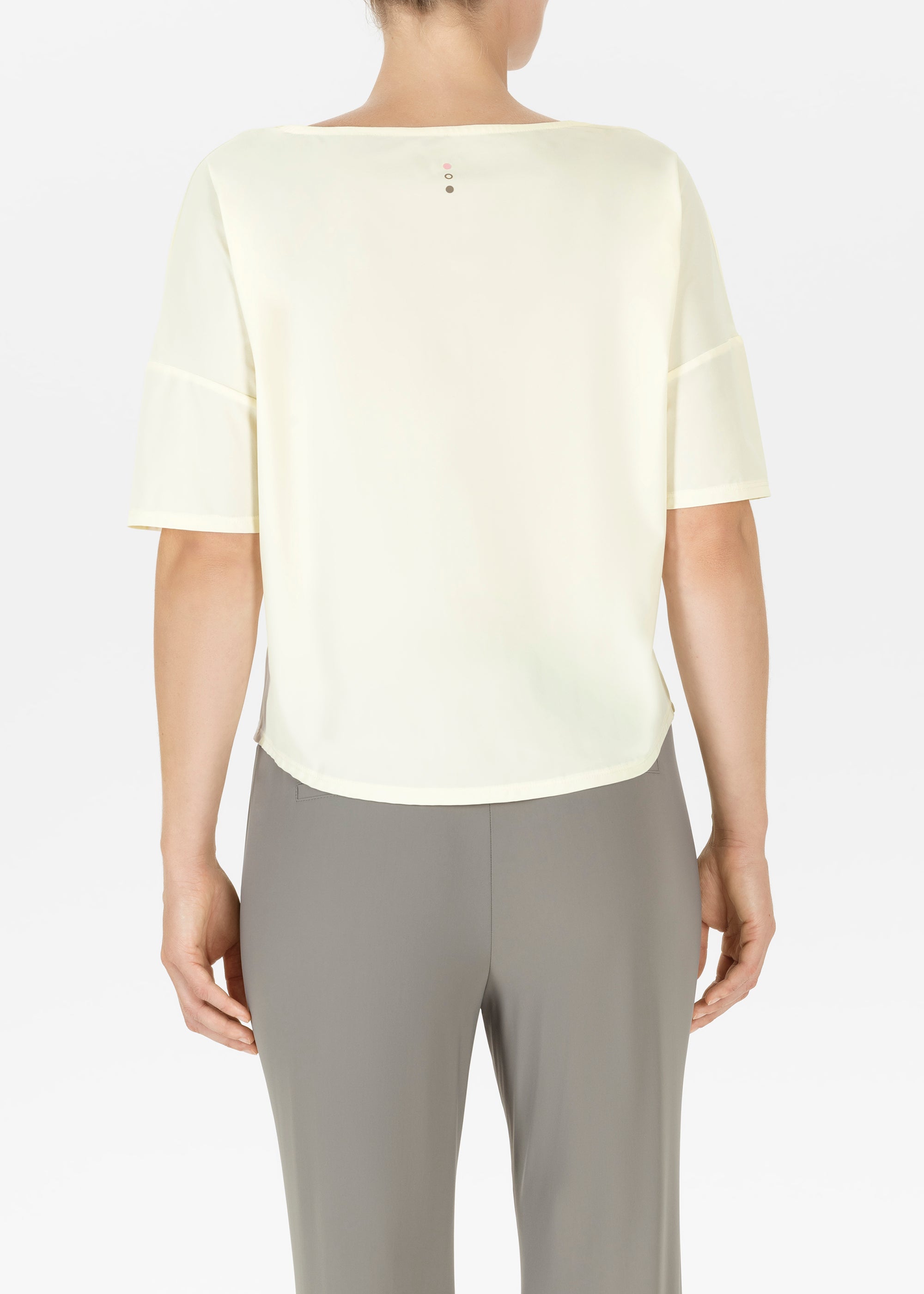 Stehmann Umi T-Shirt burro white Gr.M Relaxed Fit