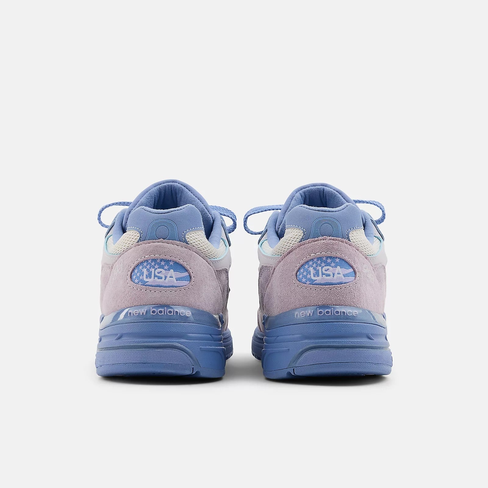 New Balance 993 Sneaker Fairweather Blue Mesh