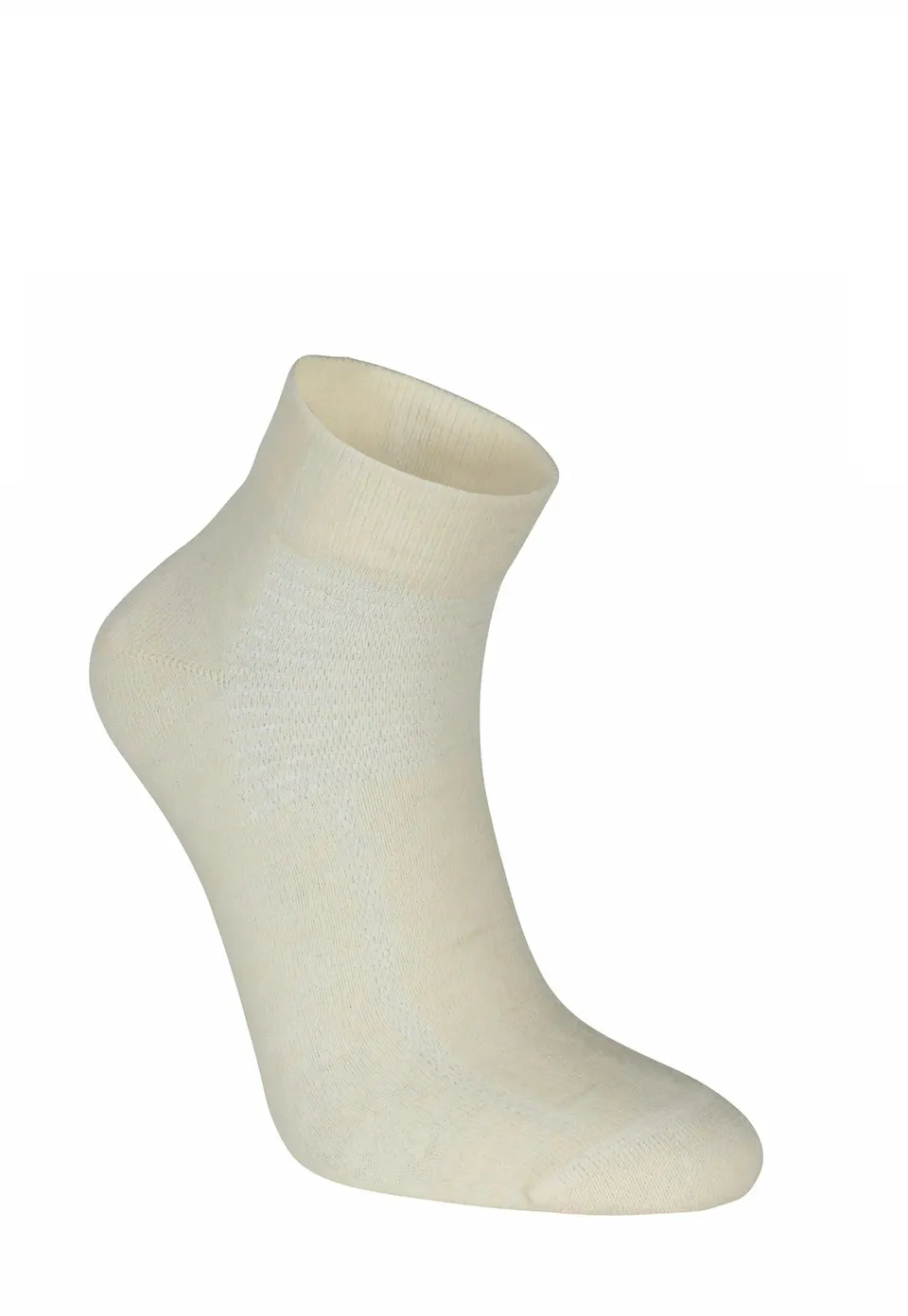 Ivanhoe Wool Sock Low Wollsocken Natural White 35-38