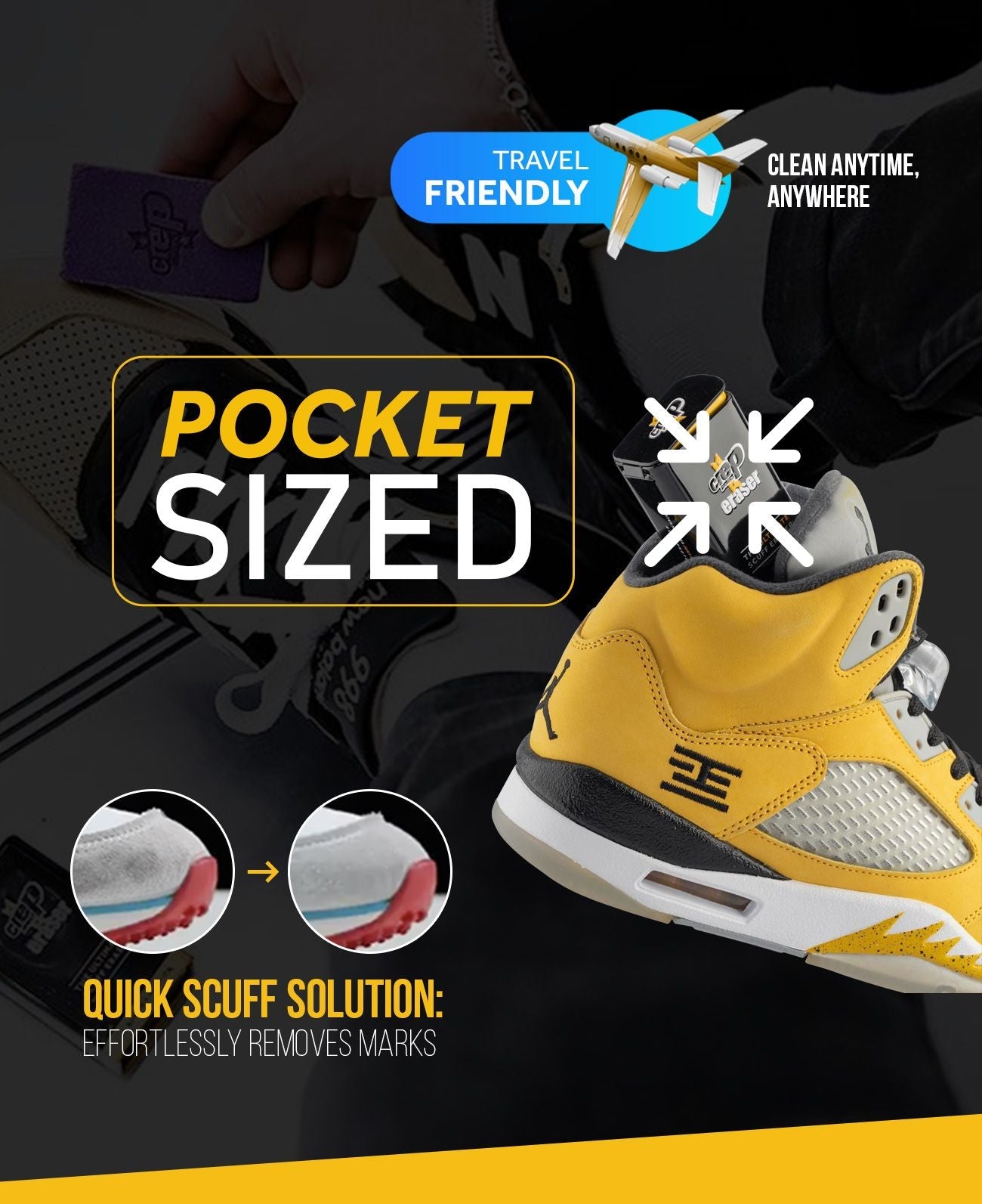 Crep Protect Clean & Restore Eraser Sneaker-Radierer Wildleder