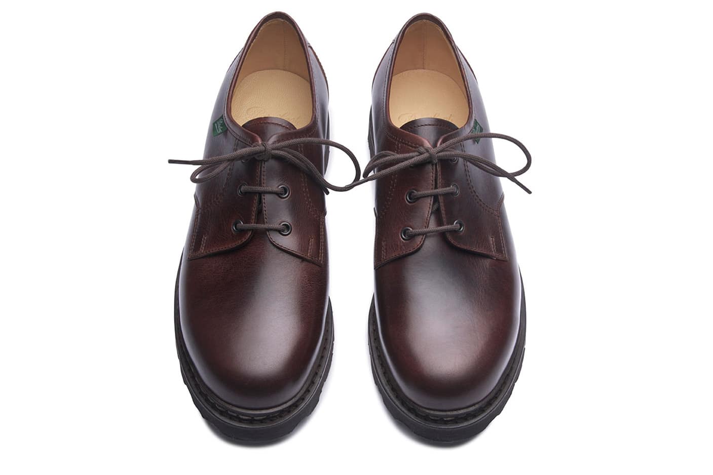 Paraboot Castel Marche Derby Braun Glattleder