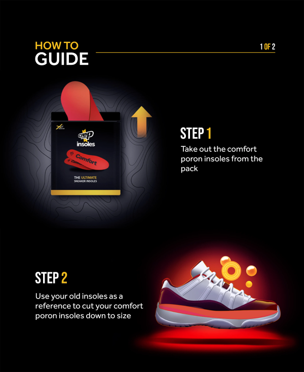 Crep Protect Insoles Comfort Einlegesohlen atmungsaktiv 1 Paar