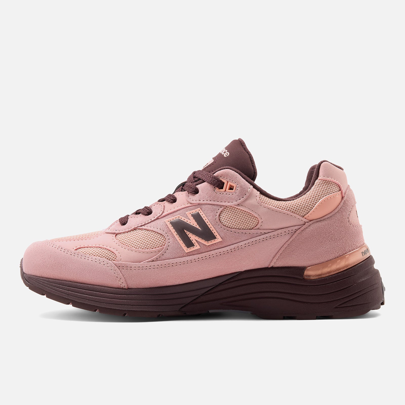 New Balance Made in USA 992 Pink Chalk Sneaker Mesh 1 Paar
