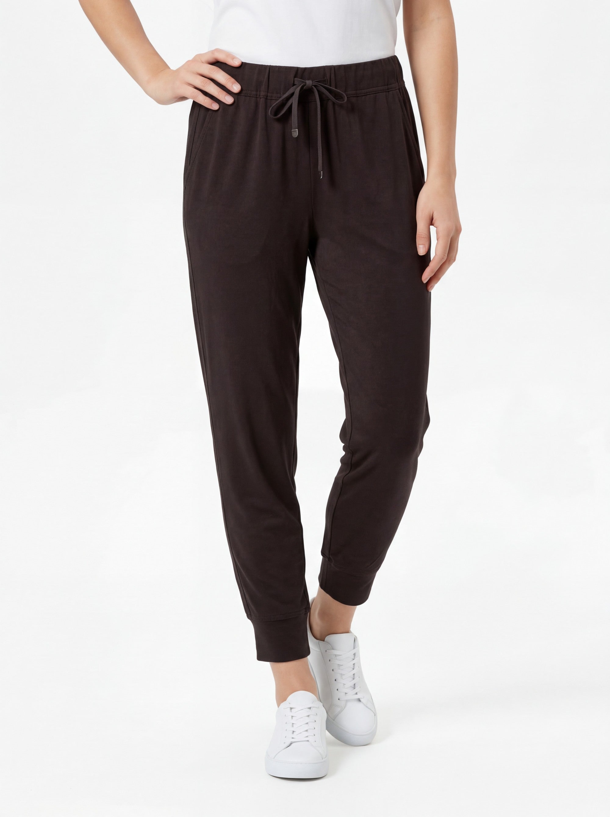 Stehmann Roxana Jogpants mokka light 7/8 Tec Jersey