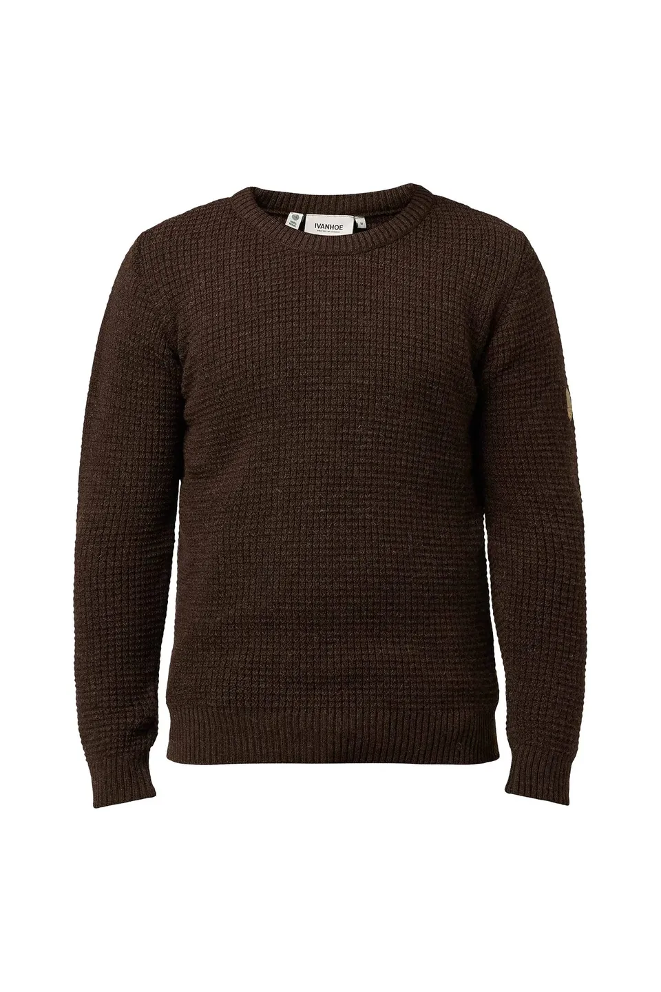 Ivanhoe NLS Petal Wollpullover Coffee Bean L Wolle