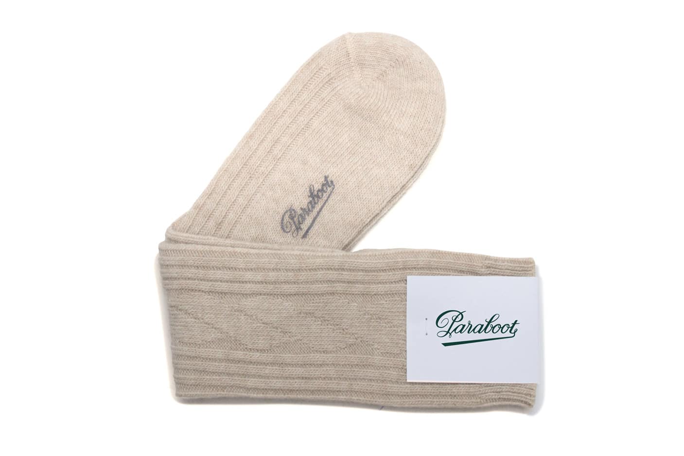 Paraboot Merinos Socken Beige Merinowolle 1 Paar