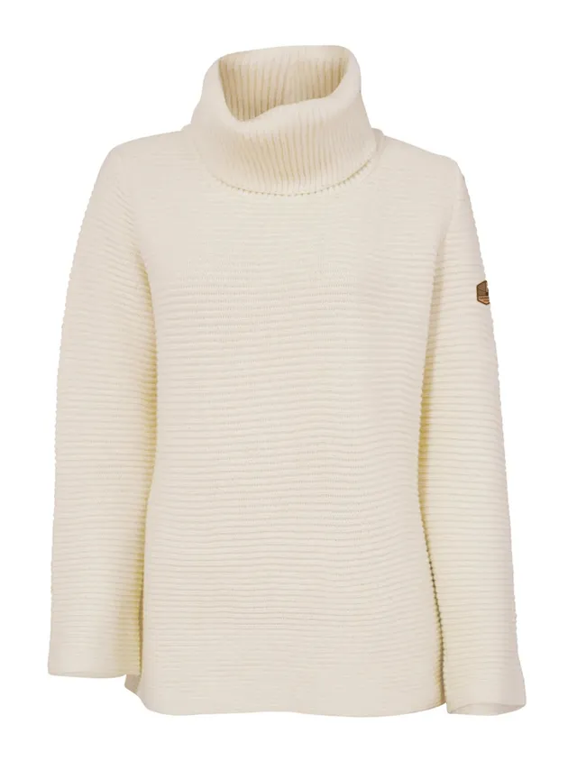 Ivanhoe NLS Holly Polo Natural White 100% Schurwolle