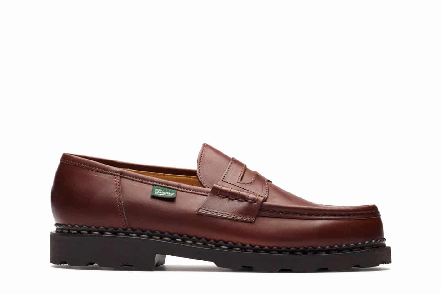 Paraboot Reims Loafer Braun Glattleder Marron
