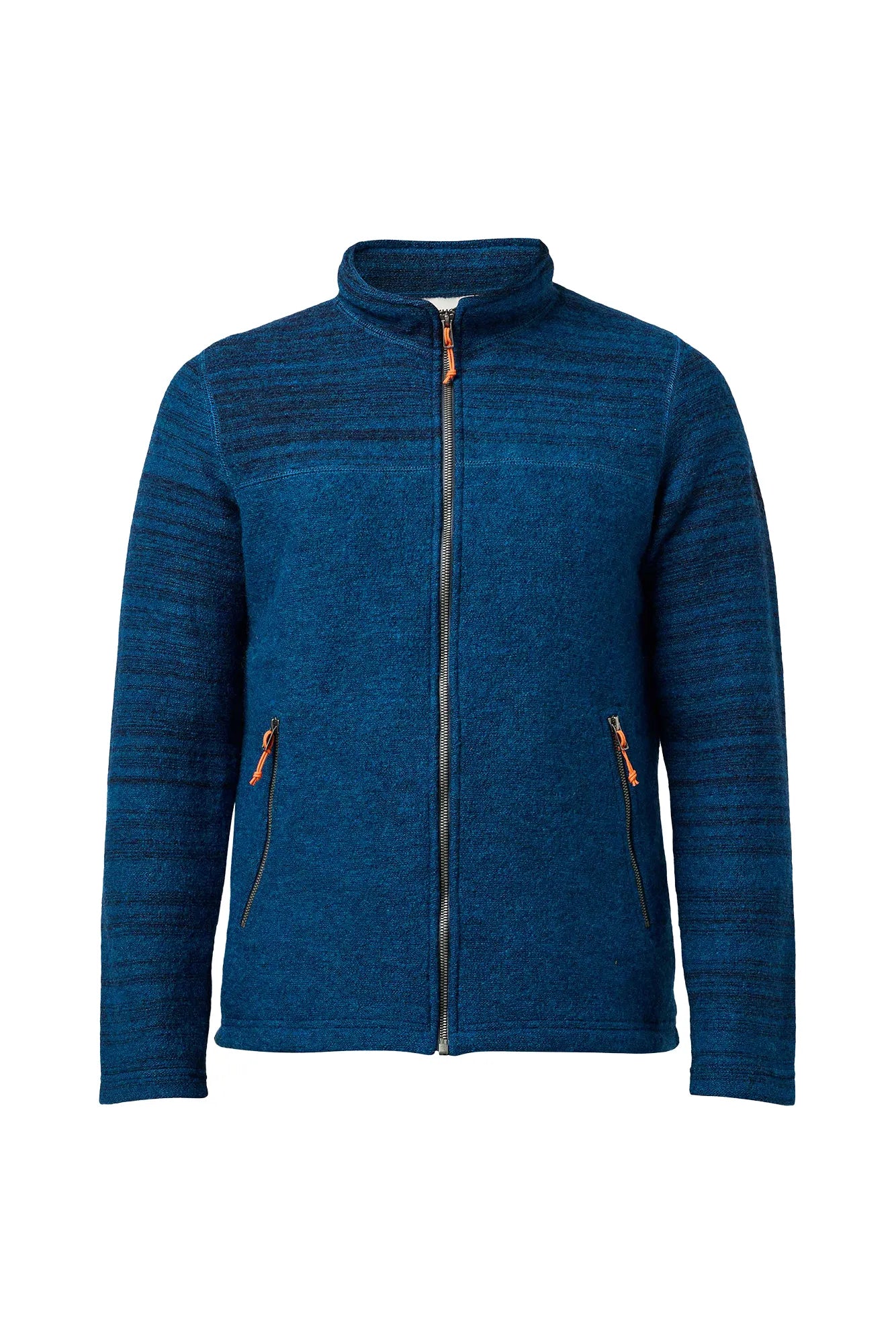 Ivanhoe Jon Full Zip Jacke Electric Blue 100% Wolle