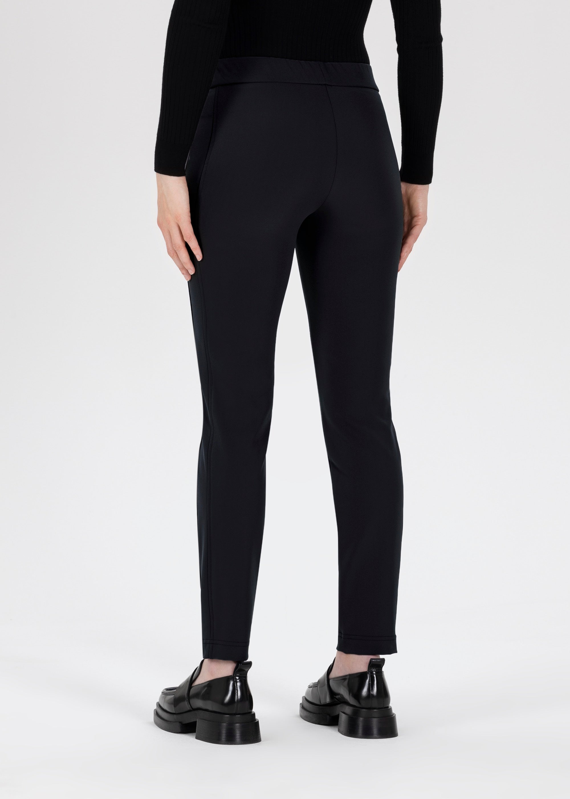 Stehmann Memel Slim Fit Hose schwarz 34 Bi-Stretch