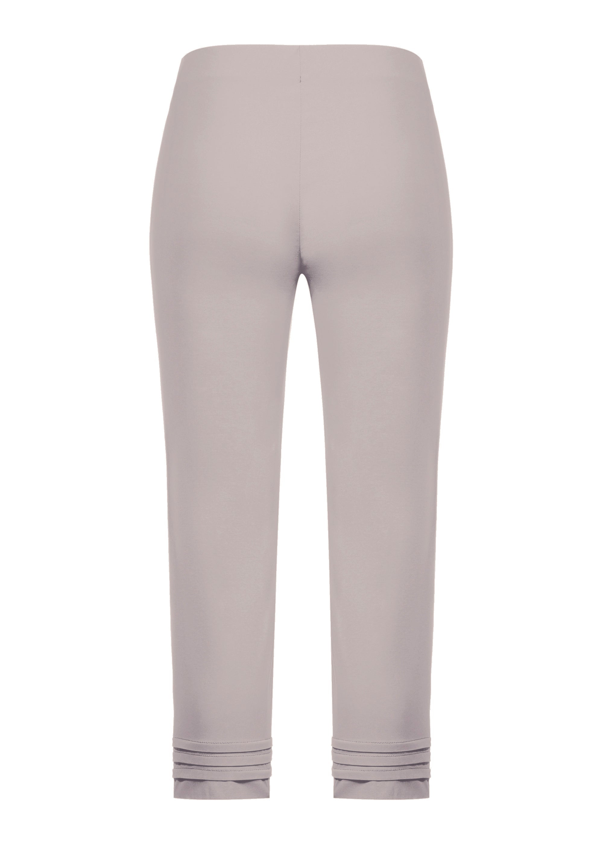 Stehmann Ina 6/8-Hose simply taupe Straight Fit Bengaline