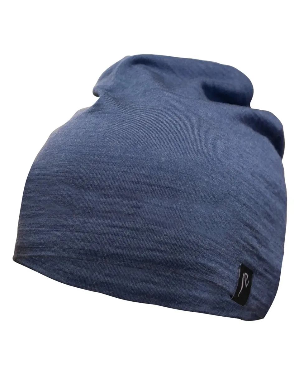 Ivanhoe Merinomütze steelblue One Size 100% Merino