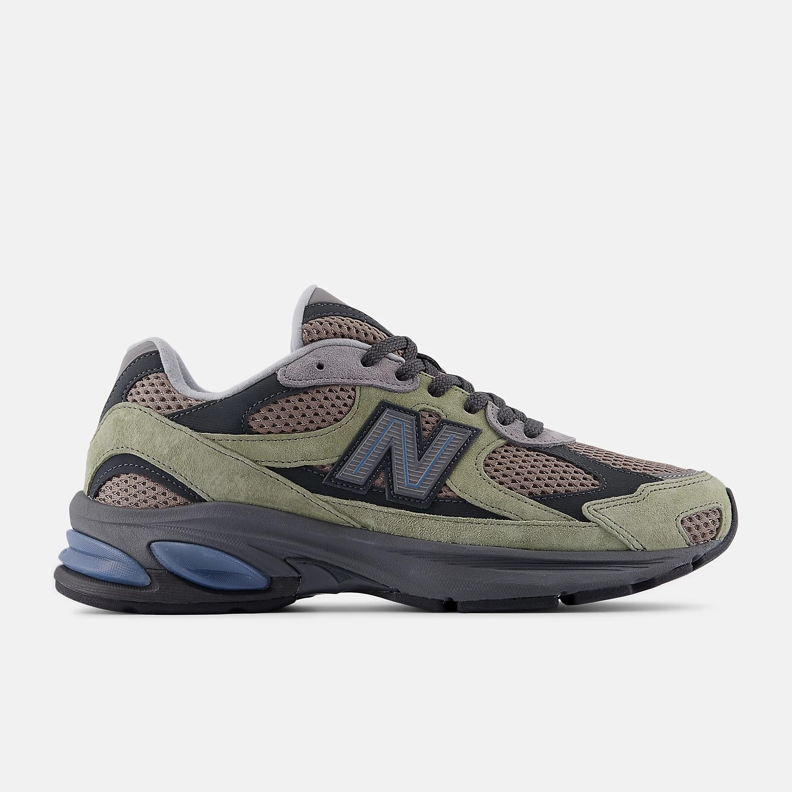 New Balance 2010 Sneaker Grün Braun Nubuk ABZORB