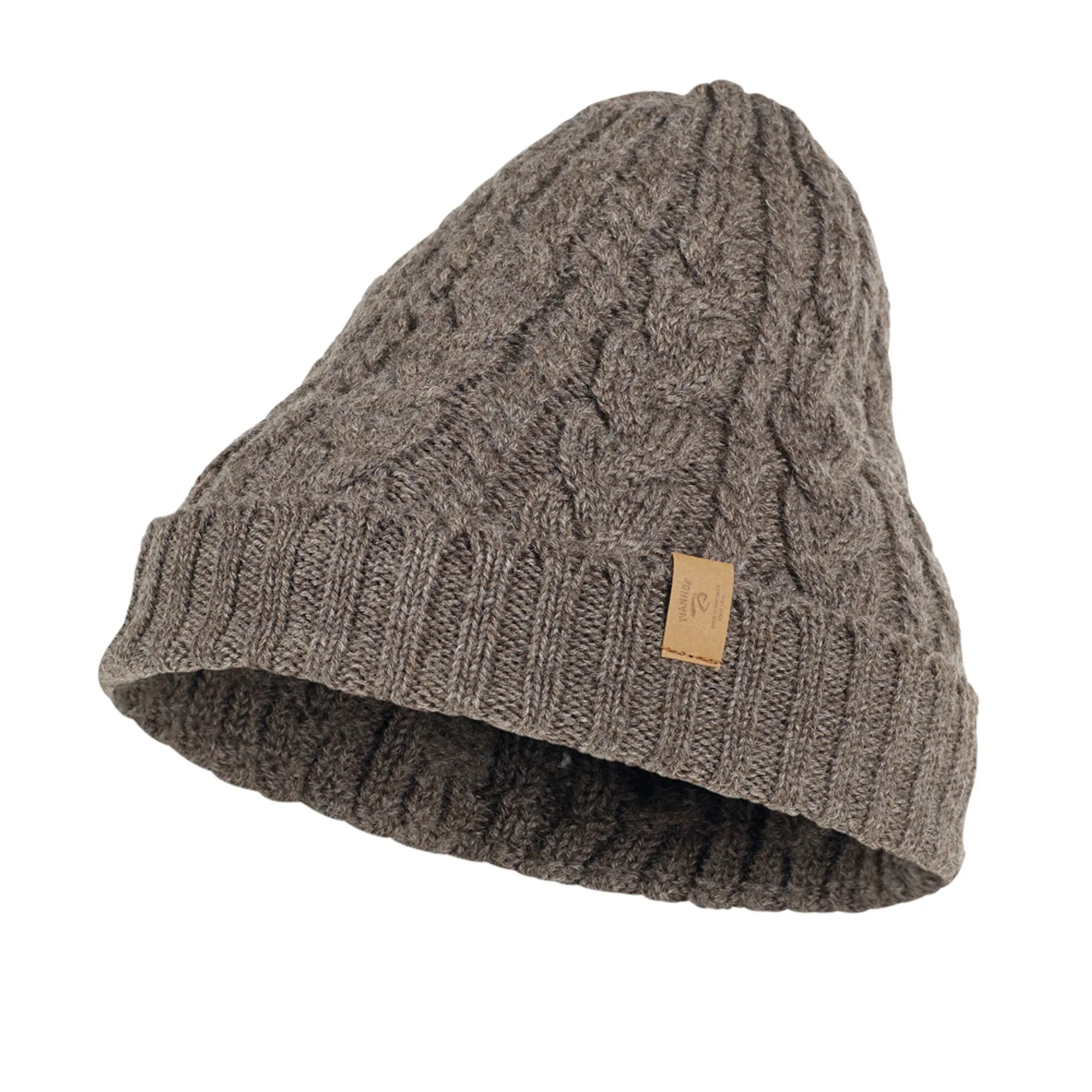 Ivanhoe NLS Cable Hat Wollmütze Nutmeg One Size 100% Wolle