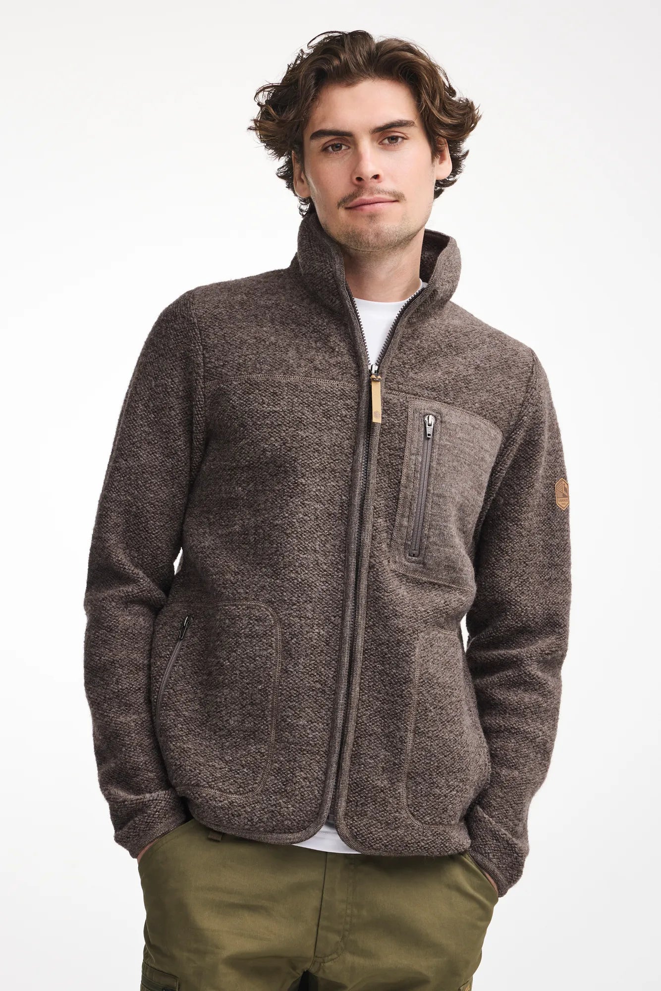 Ivanhoe 1946 Jacket Wolljacke Nutmeg Unisex 100% Wolle
