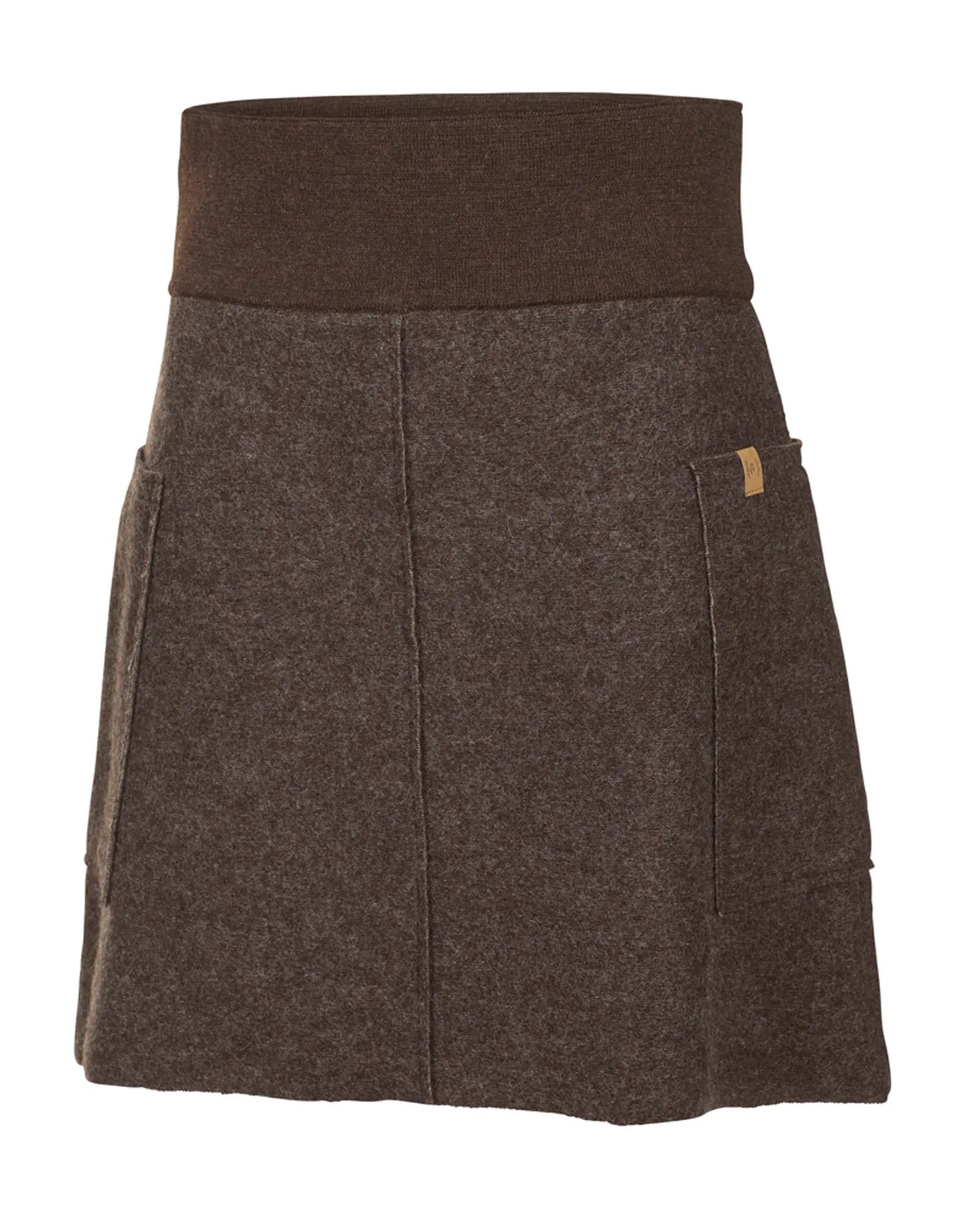 Ivanhoe Lily Damen Wollrock Chocolate 38 Filzwolle