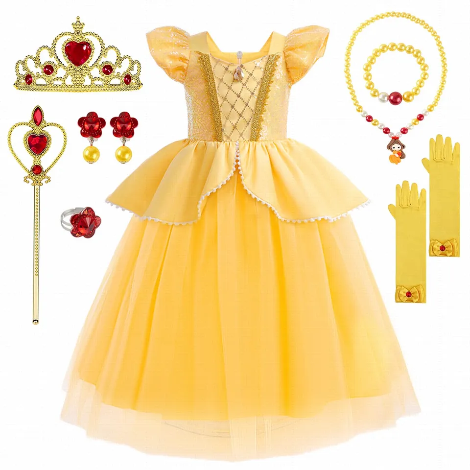 YYDSXK Belle Prinzessin Kleid 110 Style 2 Set