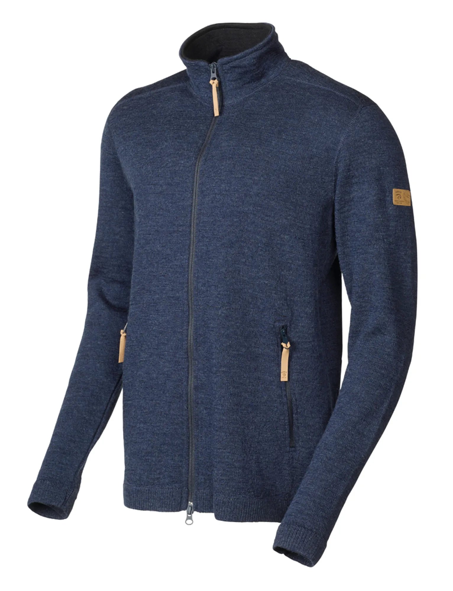 Ivanhoe Volmar Full Zip Wolljacke Light Navy M
