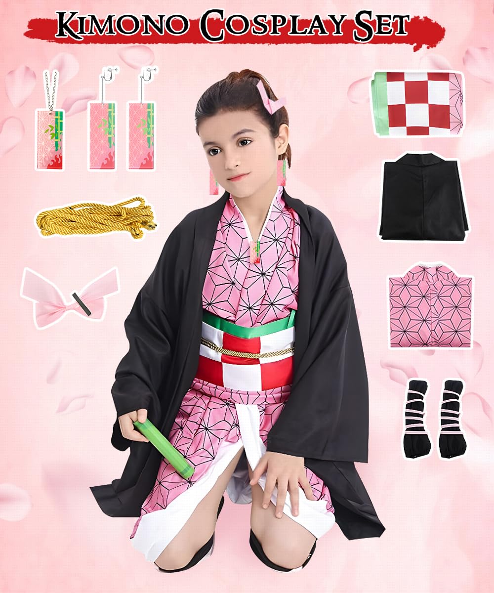 YYDSXK Anime Kimono Cosplay Kostüm Japan Set