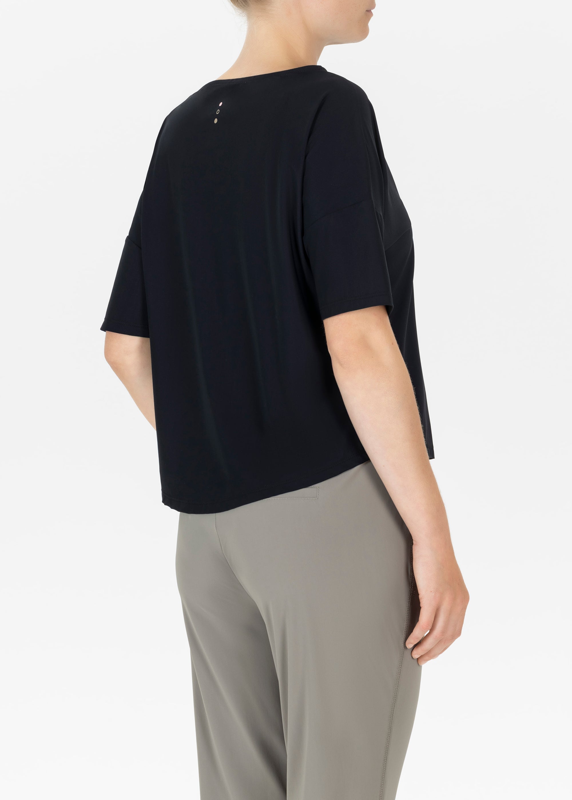 Stehmann Umi Sporty Tec Light T-Shirt schwarz Relaxed Fit