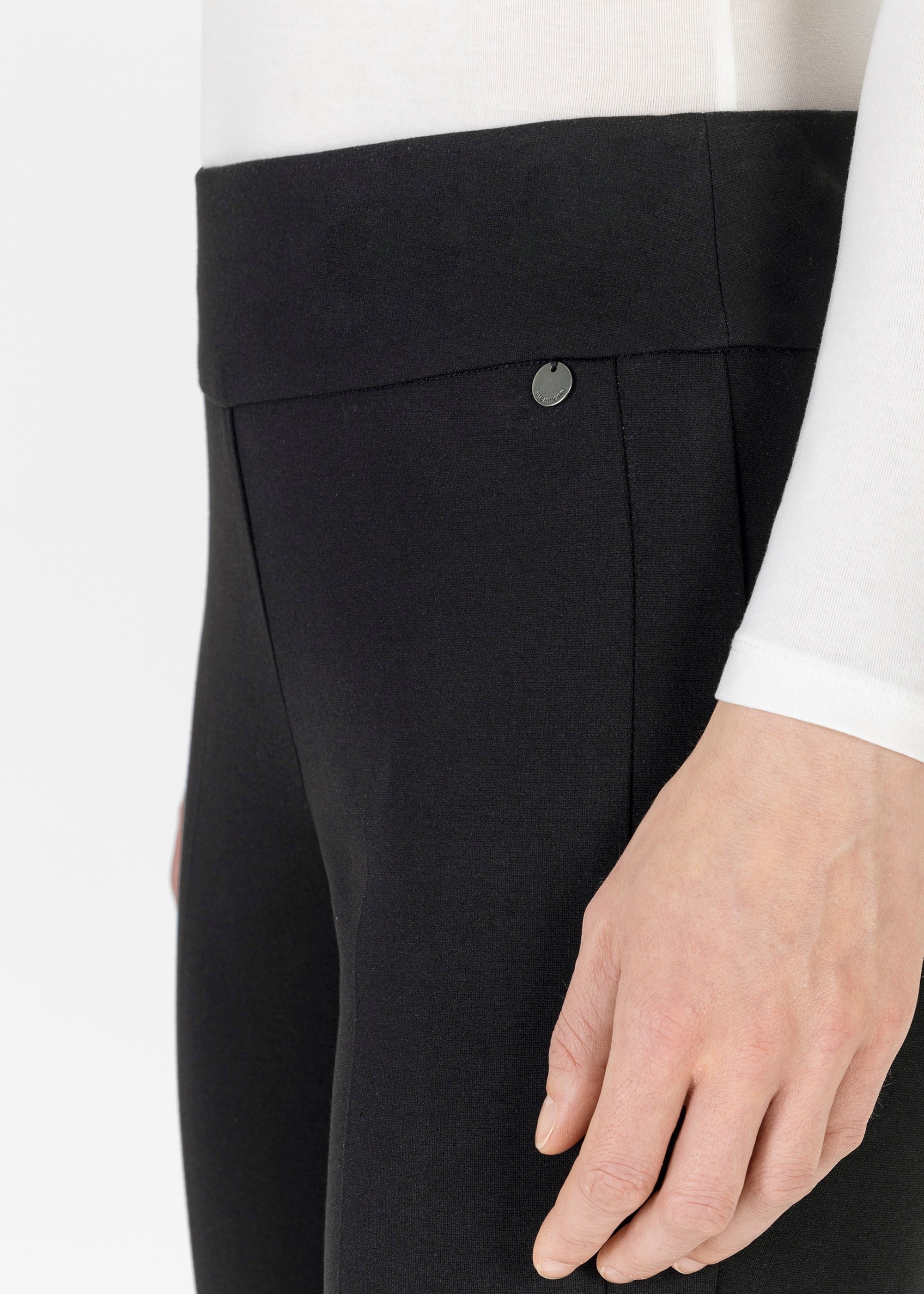 Stehmann Ina 6/8-Hose schwarz Jersey