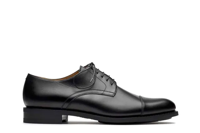 Paraboot Schubert Actem Oxford Schwarz Glattleder
