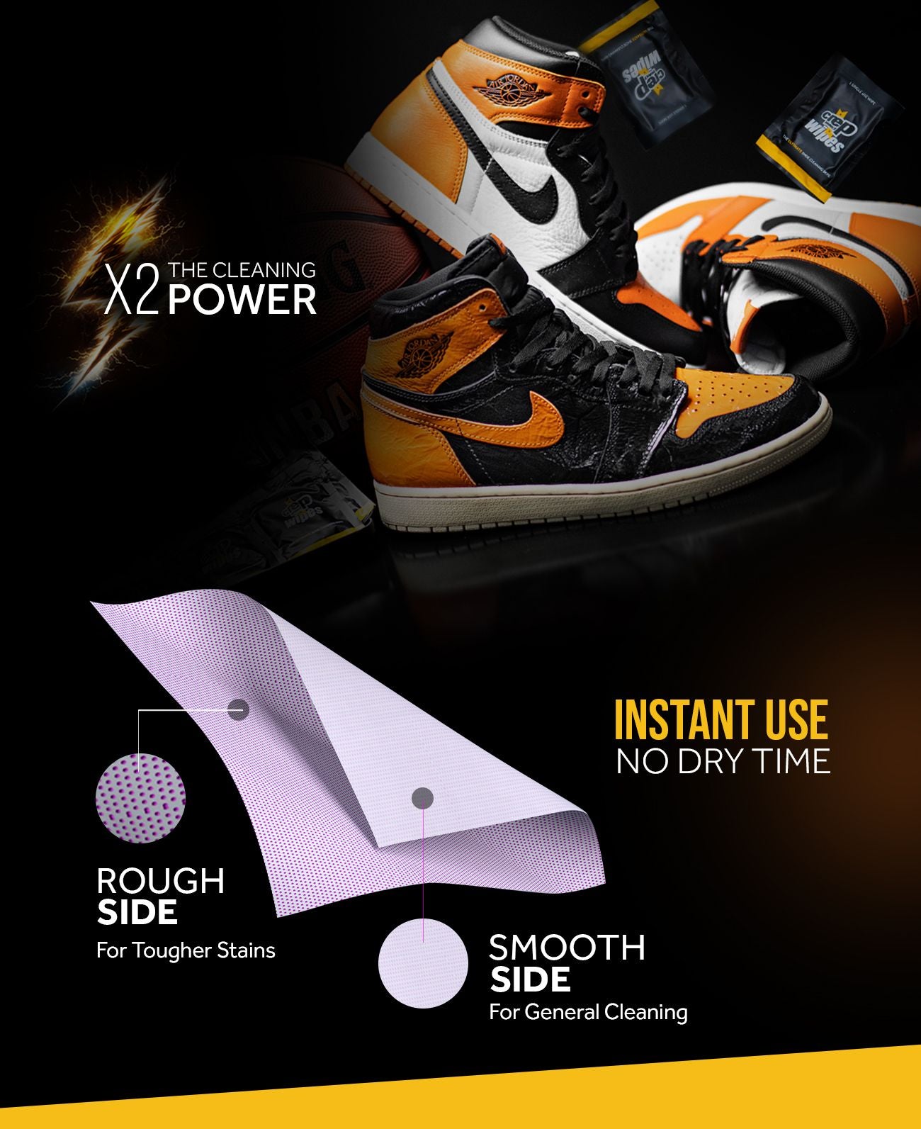 Crep Protect Box Pack Sneaker Set mit Bürste und Tüchern