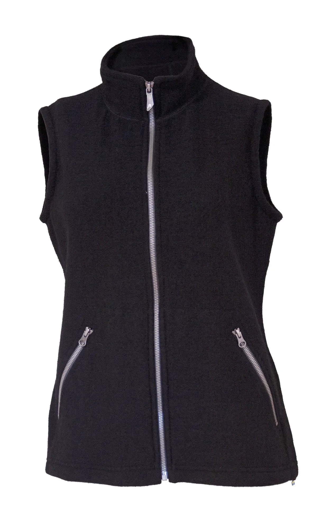 Ivanhoe Flora Vest Wollweste 38 Black 60% Filzwolle