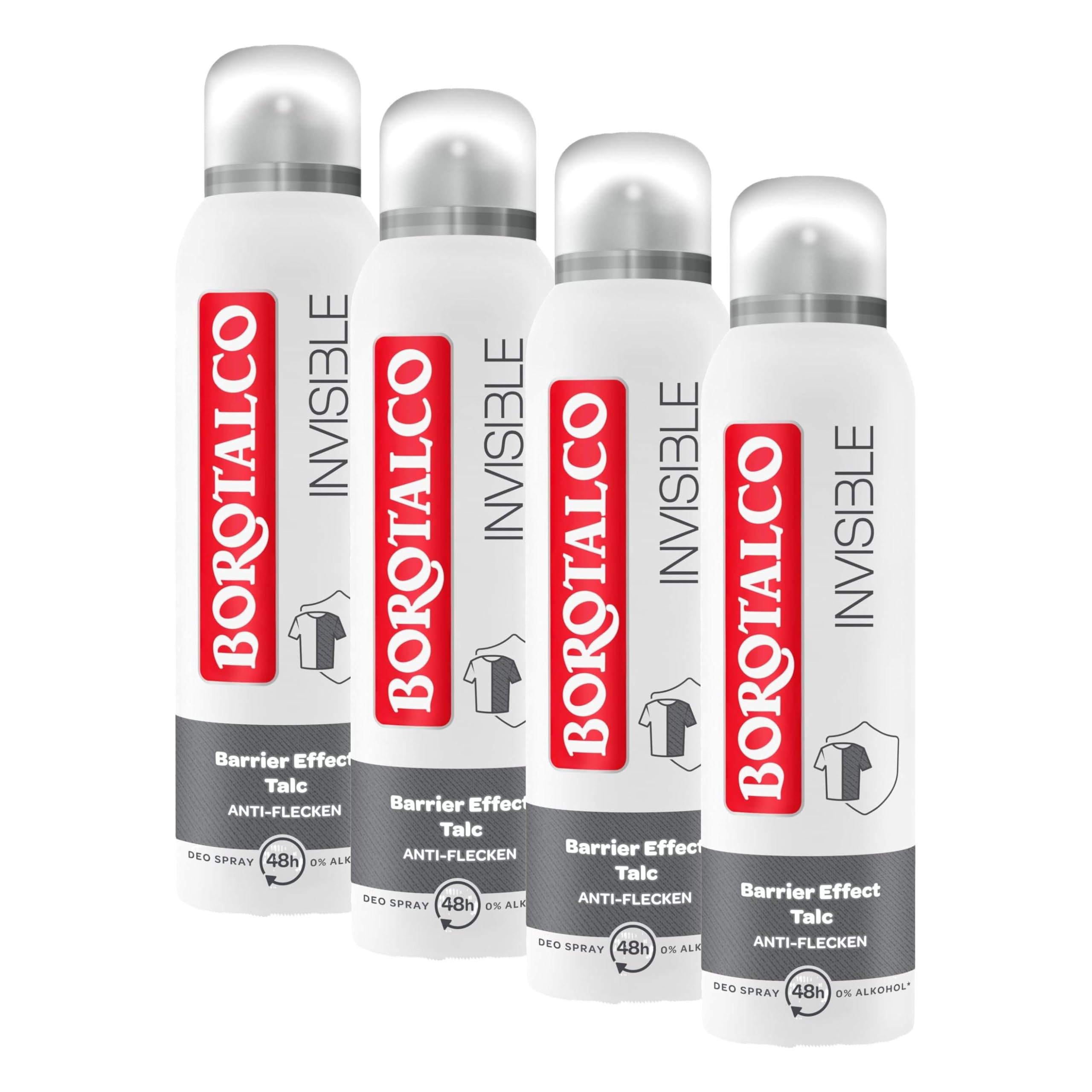 Borotalco Invisible Deospray 150 ml 1er Pack 0% Alkohol