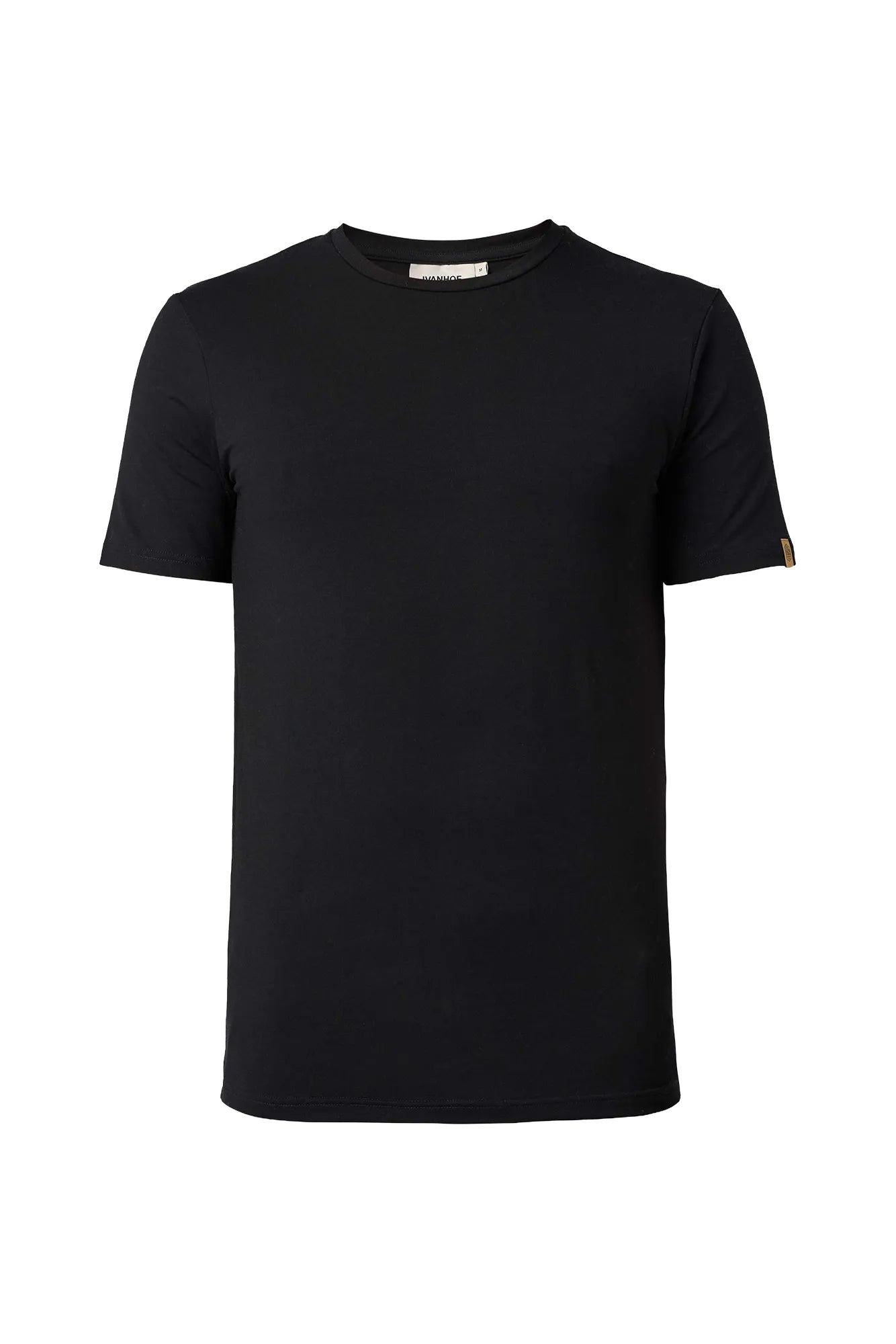 Ivanhoe Gy Otto T-Shirt Herren Black Tencel 93% Lyocell